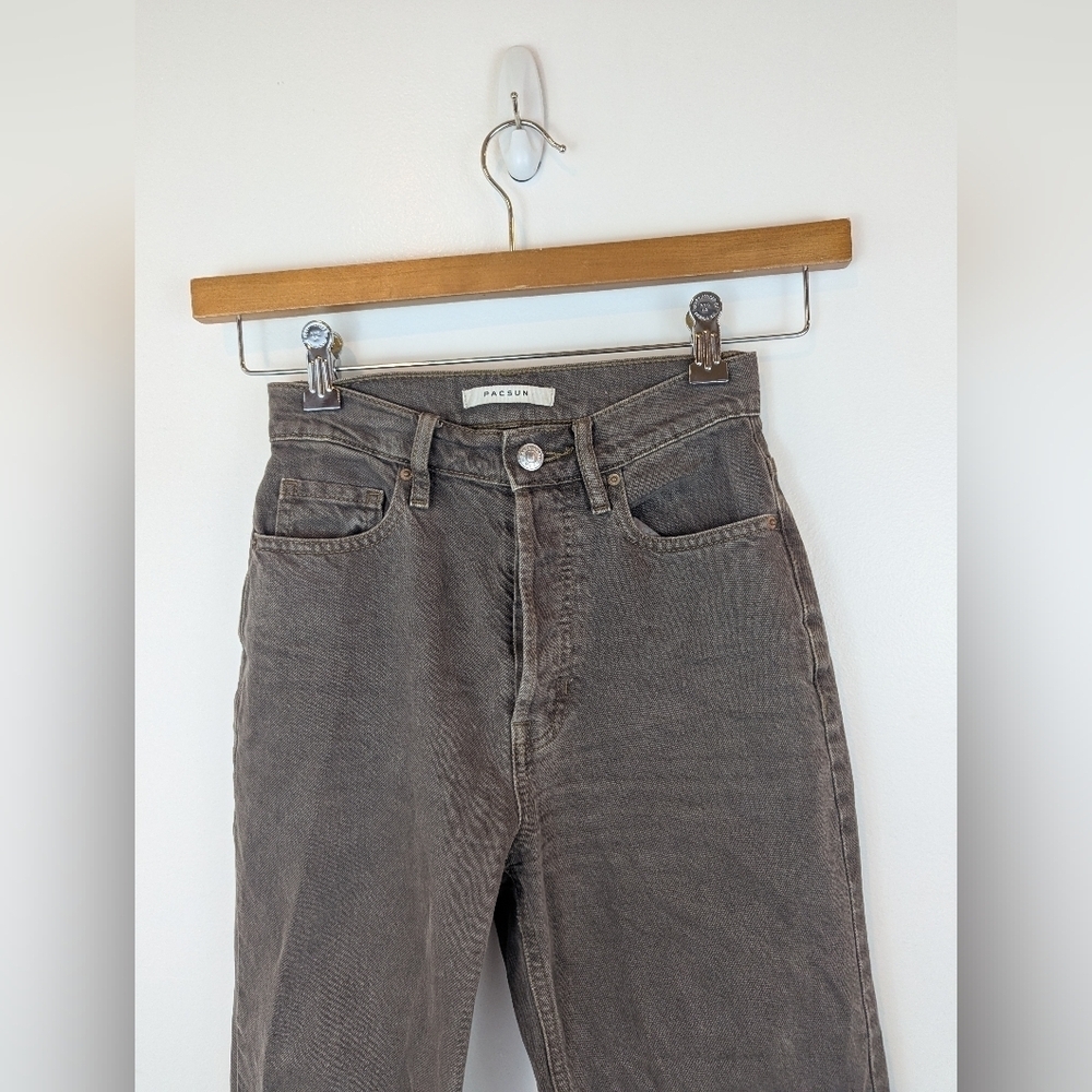 Pacsun Eco Brown '90s Boyfriend Jeans, Sz 23 - Picture 5 of 8